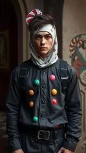 Candy Male Costume face swap
