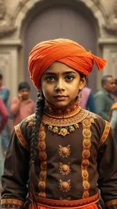 Chhota Mulinchi Dress Fancy Dress face swap