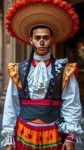 Cinco Mayo Theme Outfit face swap