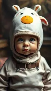 Customized Newborn Outfit face swap