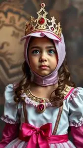 Daddys Little Princess Outfit face swap