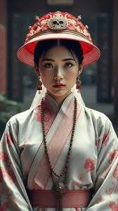 Edo Bride Traditional Attire face swap