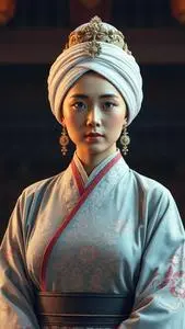 Edo Traditional Attire Bride face swap
