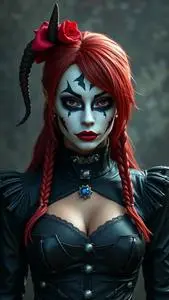 Felicia Darkstalkers Costume face swap