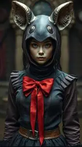 Fran Bow Costume face swap