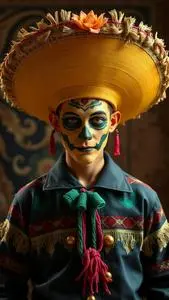 Funny Cinco Mayo Outfit face swap