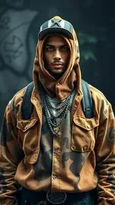 Ghetto Outfit Guy face swap