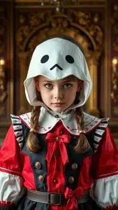 Girl Georgie Costume face swap