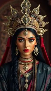 Goddess Kali Kali Costume face swap