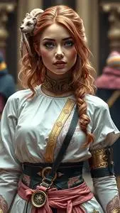 Gorgeous Outfit Woman face swap