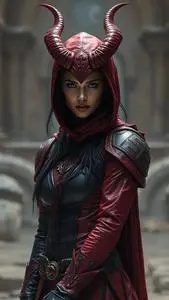 Mazikeen From Lucifer Costume face swap