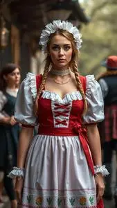 Midsommar Costume Fancy Dress face swap