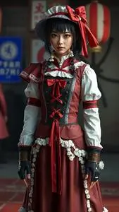 Mitaka Cosplay Fancy Dress face swap