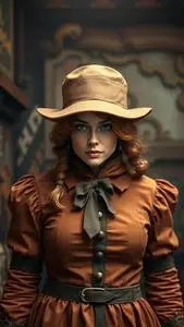 Molly Brown Costume face swap