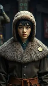 Mondo Owada Coat Costume face swap