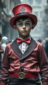 Monopoly Boy Fancy Dress face swap