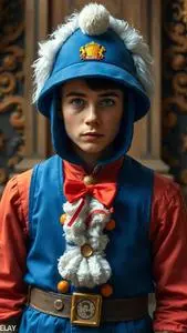 Noddy Fancy Dress face swap