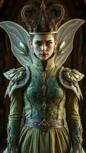 Oberon King Fairies Costume face swap