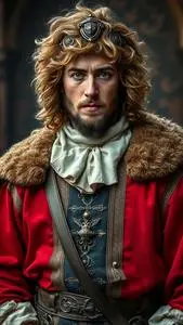 King Lionheart Costume face swap