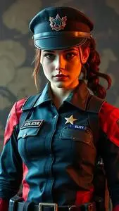 Officer Jenny Costume face swap