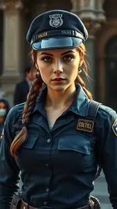 Officer Jenny Outfit face swap