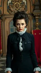 Lillian Munster Costume face swap