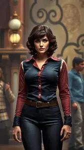 Lois Lane Costume face swap