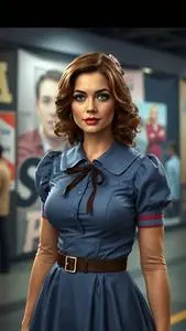 Lois Lane Fancy Dress face swap