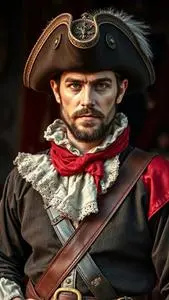 Man Mighty Musketeer Costume face swap