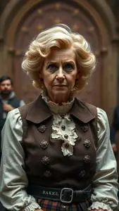 Margaret Thatcher Costume face swap