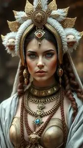 Hel Goddess Costume face swap