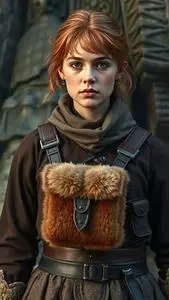Hermiones Mokeskin Pouch Costume Bag face swap