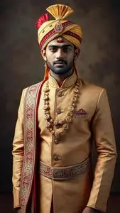Indian Gujarati Wedding Outfit face swap