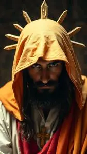 Jesus Costume Man Fancy Dress face swap