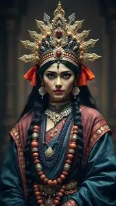 Kali Devi Fancy Dress face swap