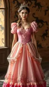 Woman Princess Fancy Dress Fancy Dress Face Swap