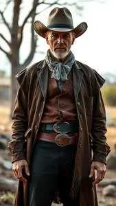 Wild West Preacher Costume face swap