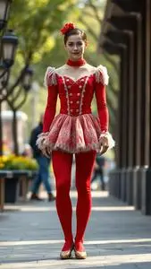 Sugar Plum Costume face swap