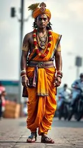 Sree Krishna Costume face swap