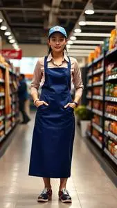 Supermarket Sweep Fancy Dress face swap