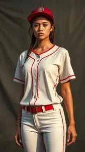 Softball Outfit face swap