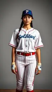 Softball Player Costume face swap