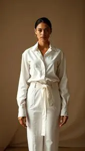 Poetic Justice White Outfit face swap
