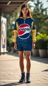 Pepsi Costume face swap