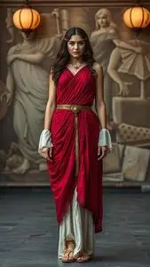 Persephone Costume Fancy Dress face swap
