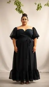 knee length dresses for ladies Plus Size Sasha Faux Leather Mini Dress