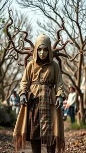 Pan Labyrinth Costume face swap