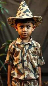 Safari Birthday Party Outfit Face Swap