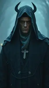Satanic Priest Costume face swap