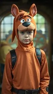 Scooby Character Costume face swap